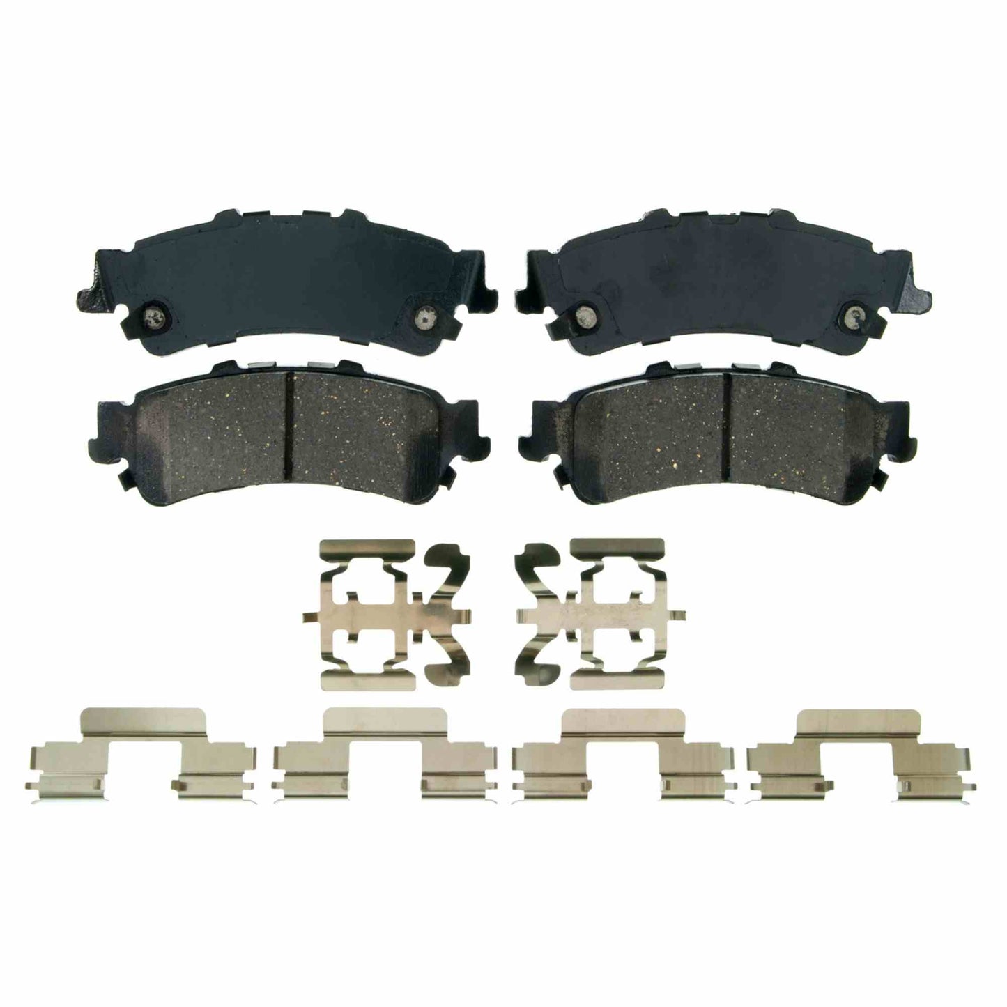 Top View of Rear Disc Brake Pad Set WAGNER BRAKES ZD792B