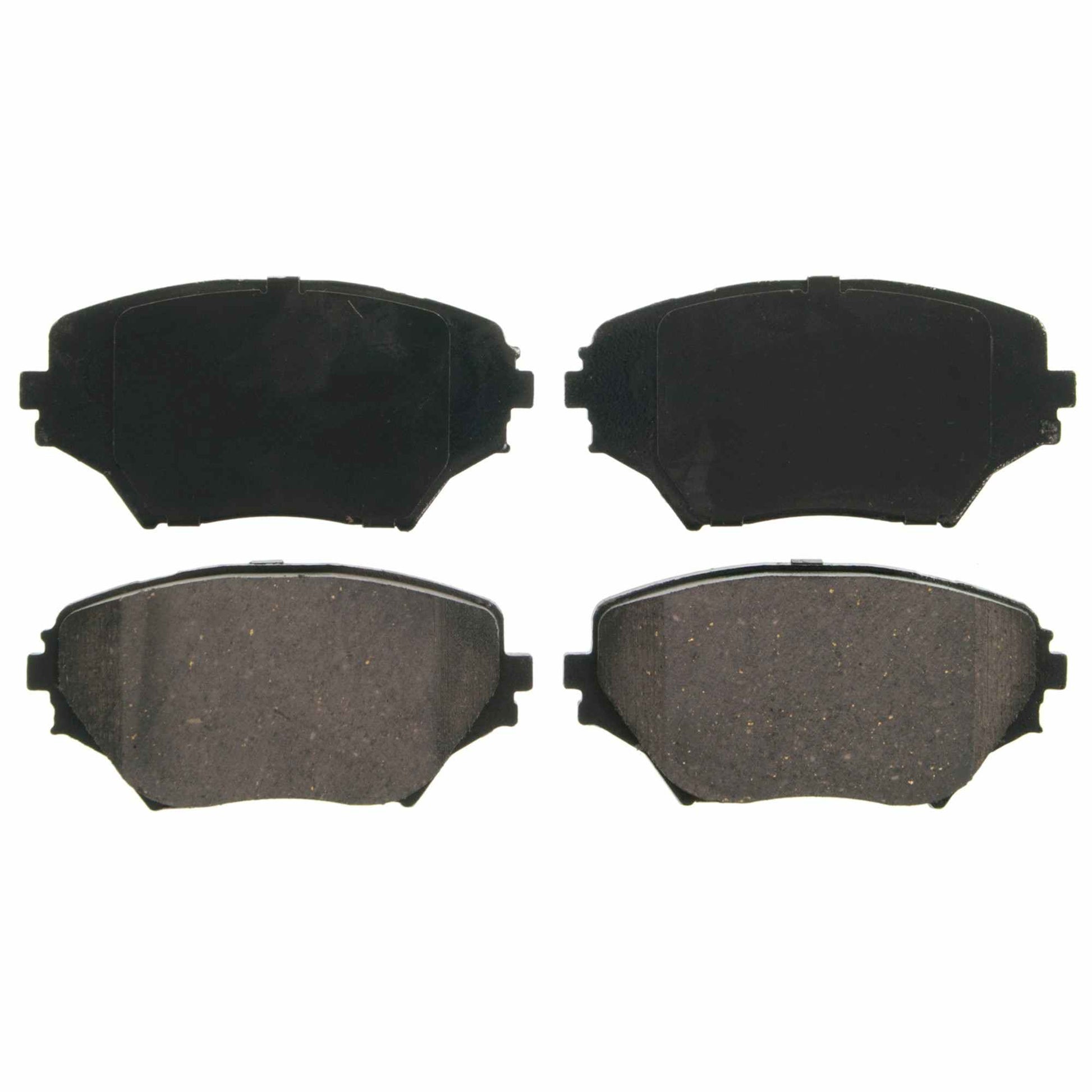 Top View of Front Disc Brake Pad Set WAGNER BRAKES ZD862