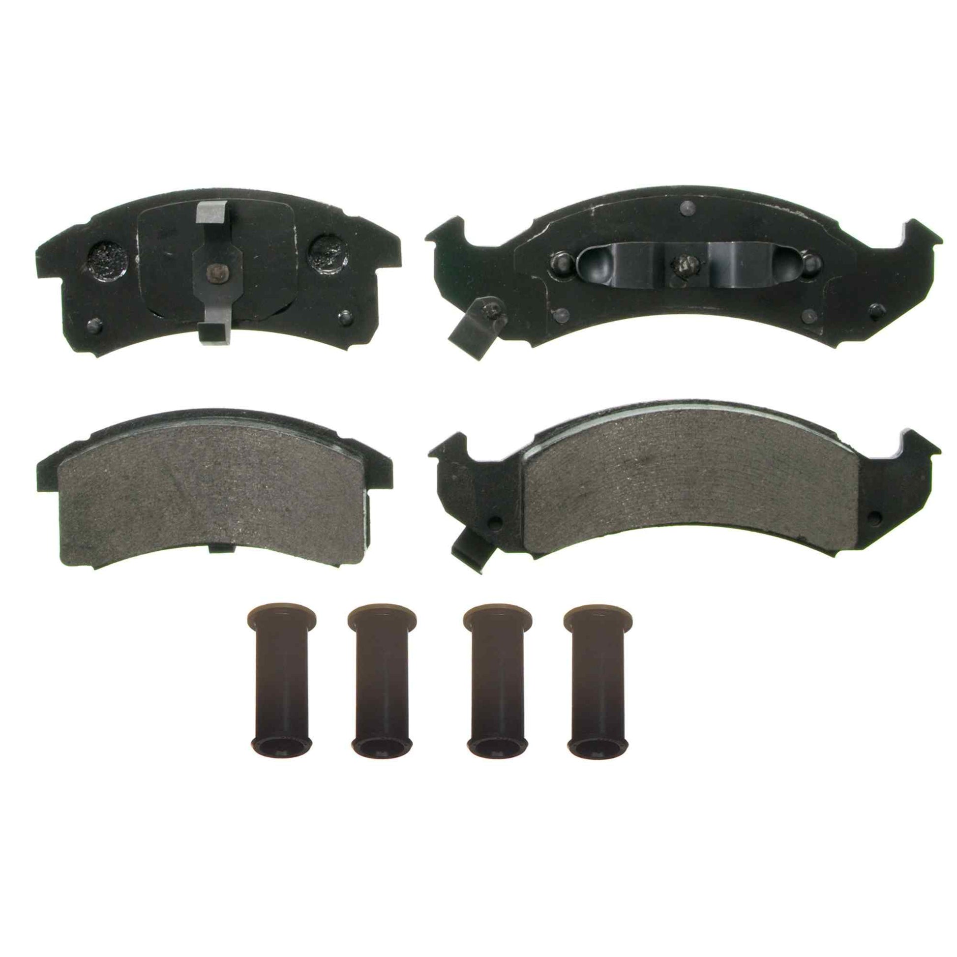 Top View of Front Disc Brake Pad Set WAGNER BRAKES ZX623