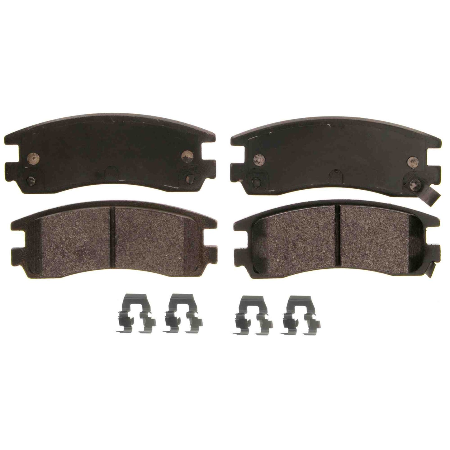 Top View of Rear Disc Brake Pad Set WAGNER BRAKES ZX814