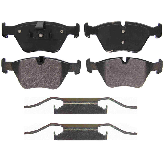 Top View of Front Disc Brake Pad Set WAGNER BRAKES ZX946