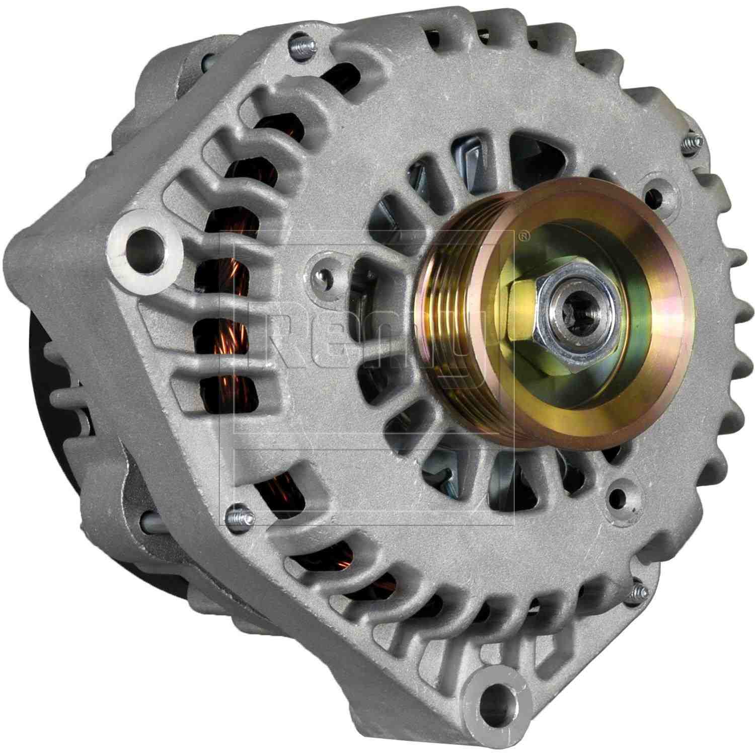 Angle View of Alternator REMY 91653