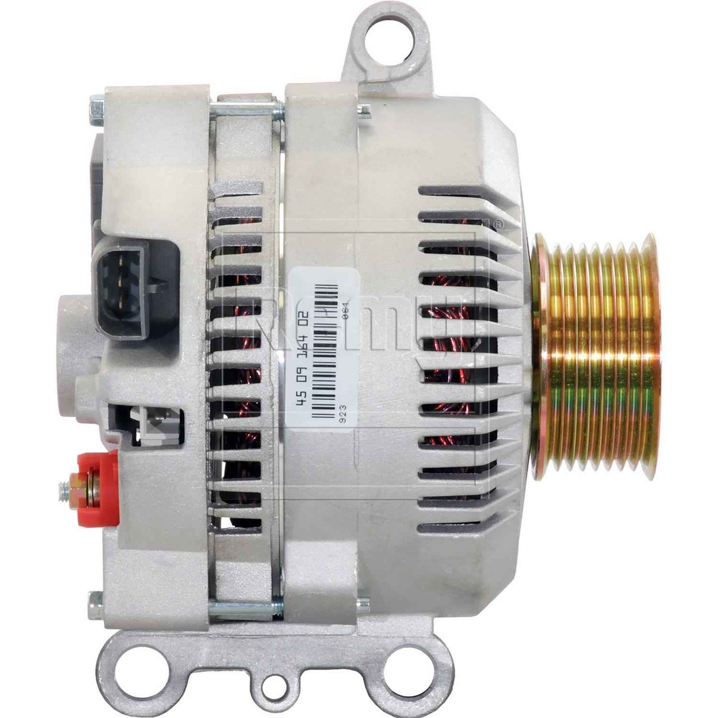 Side View of Alternator REMY 923061