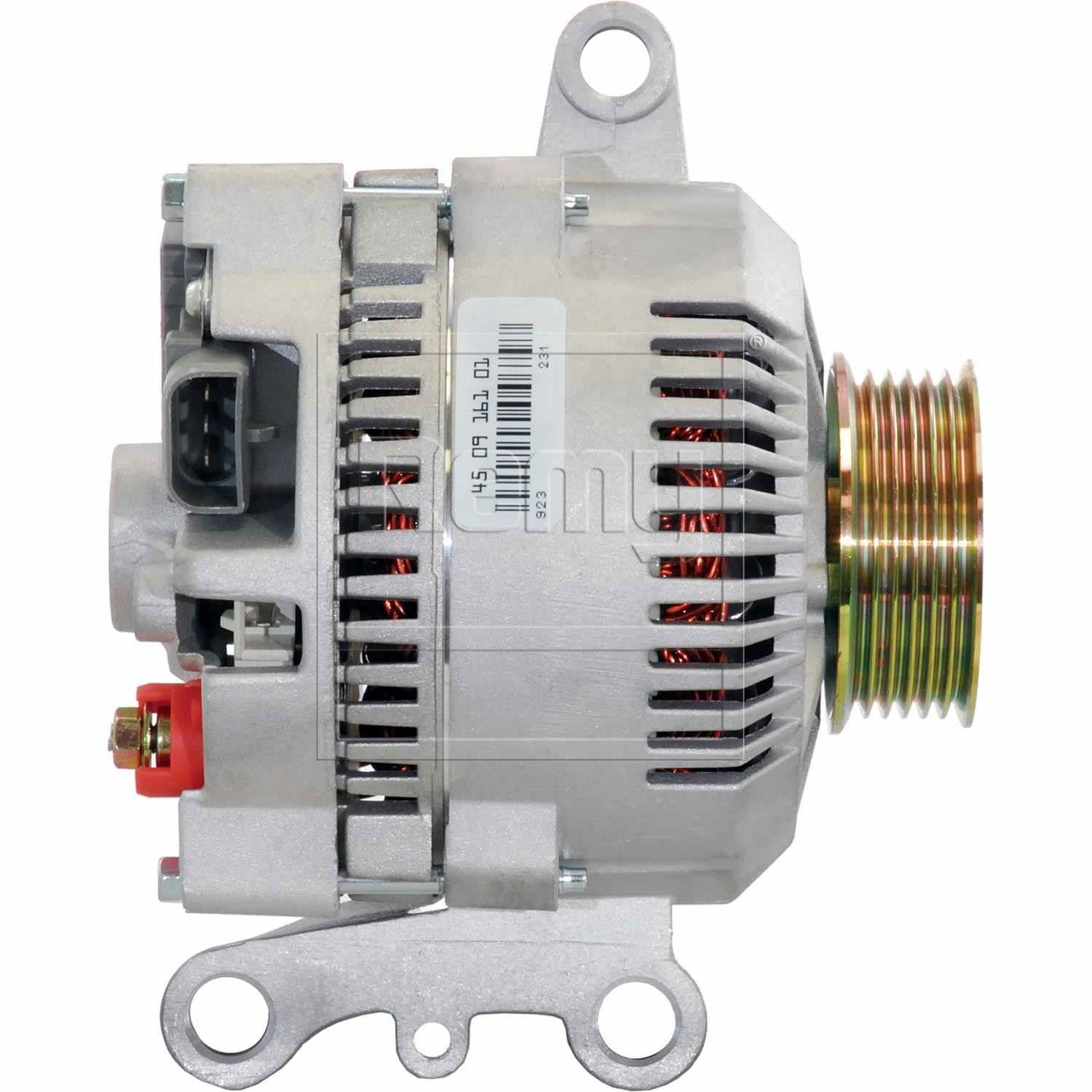 Side View of Alternator REMY 923232