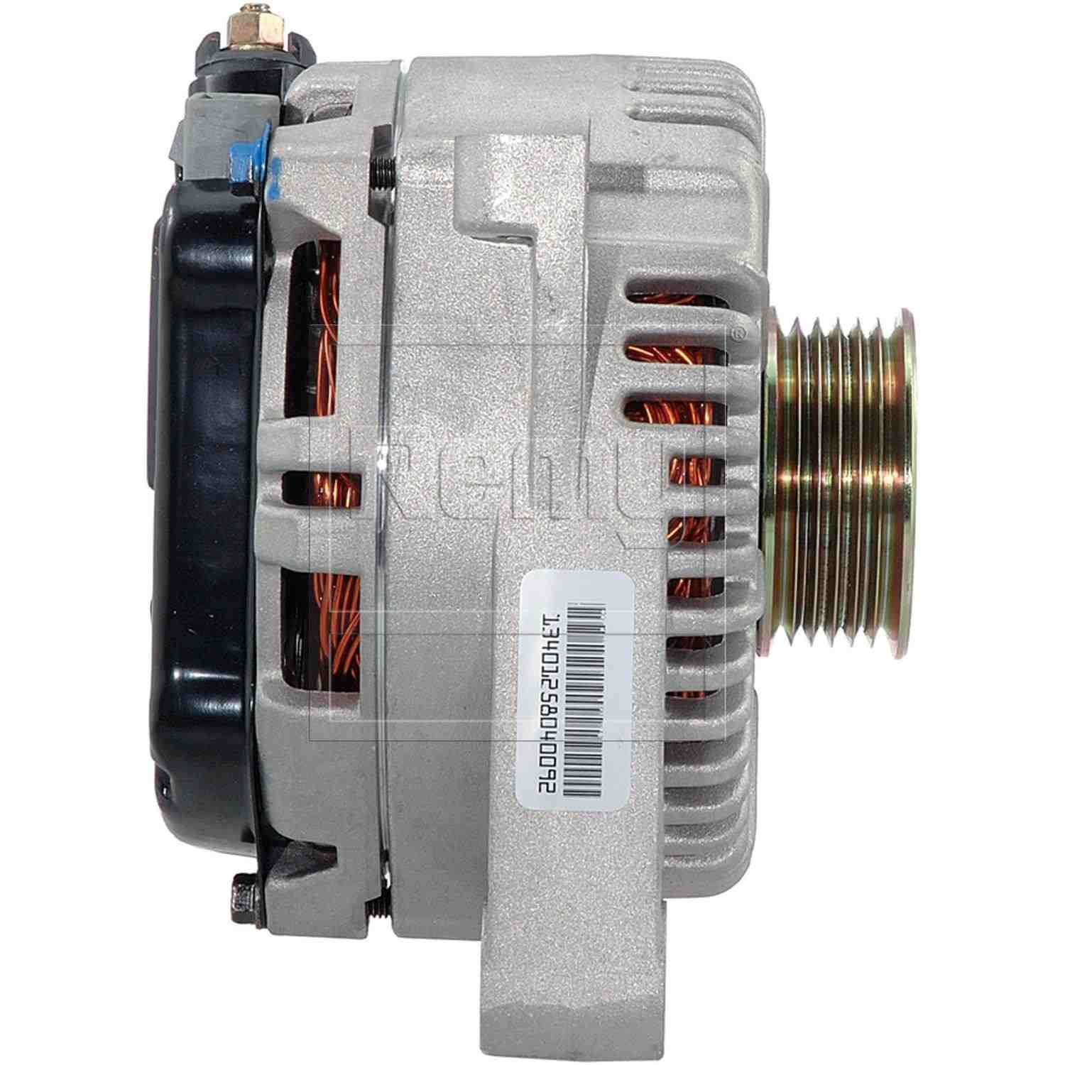 Side View of Alternator REMY 92401