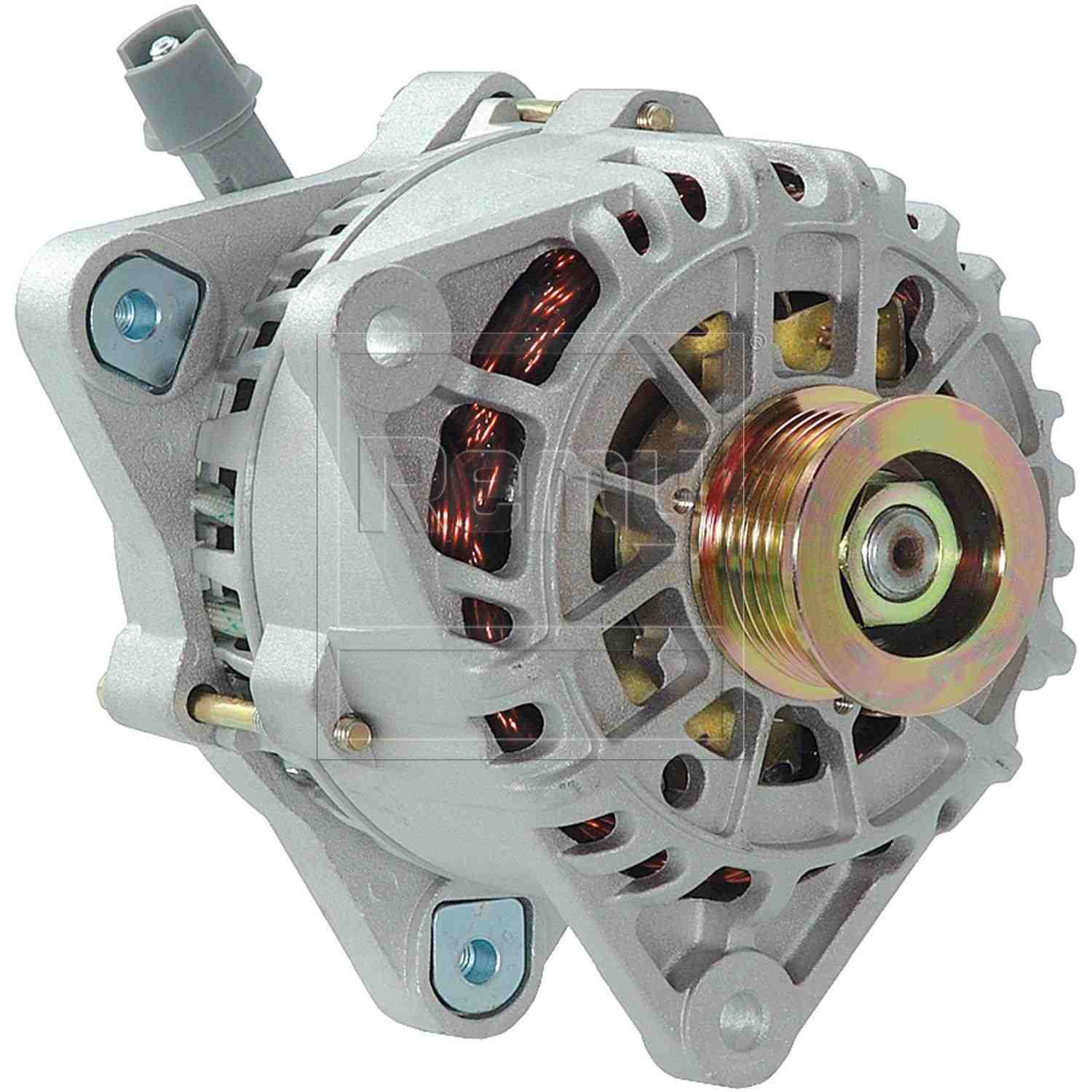 Angle View of Alternator REMY 92502