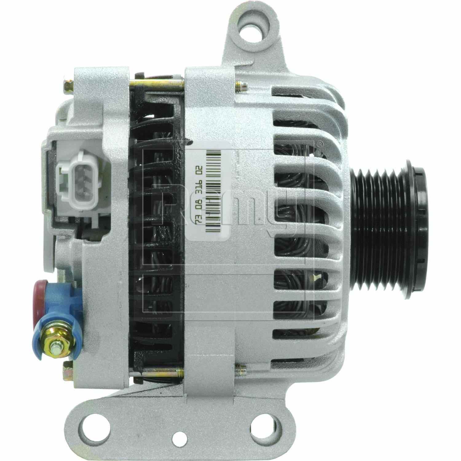 Side View of Alternator REMY 92553