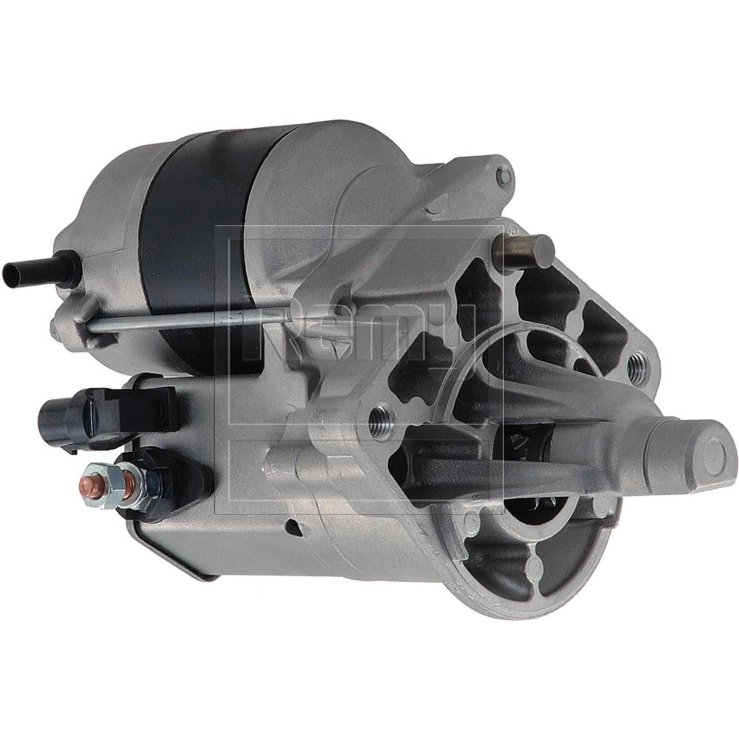 Angle View of Starter Motor REMY 95581