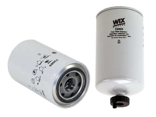 Front View of Fuel Water Separator Filter WIX 33005