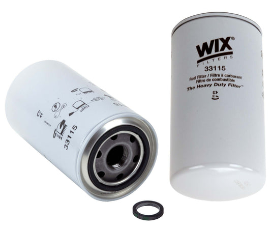 Front View of Fuel Filter WIX 33115