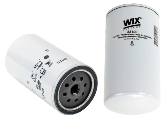 Front View of Fuel Filter WIX 33120