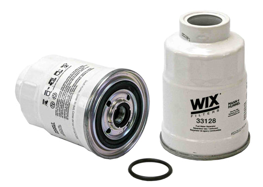 Front View of Fuel Water Separator Filter WIX 33128