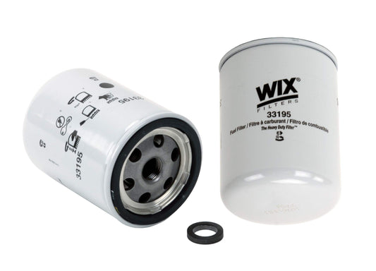 Front View of Fuel Filter WIX 33195