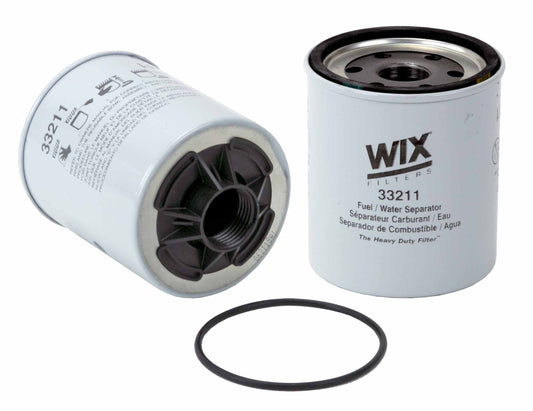 Front View of Fuel Water Separator Filter WIX 33211