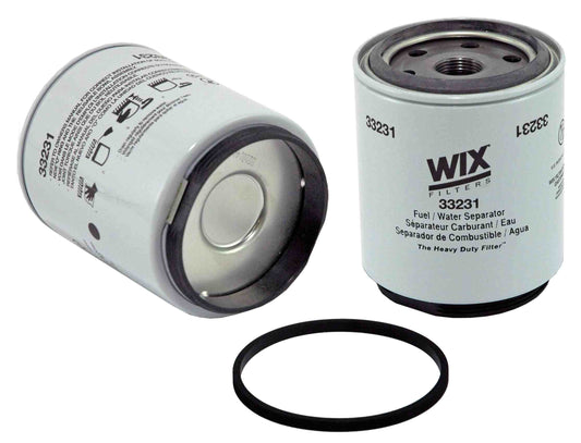 Front View of Fuel Water Separator Filter WIX 33231