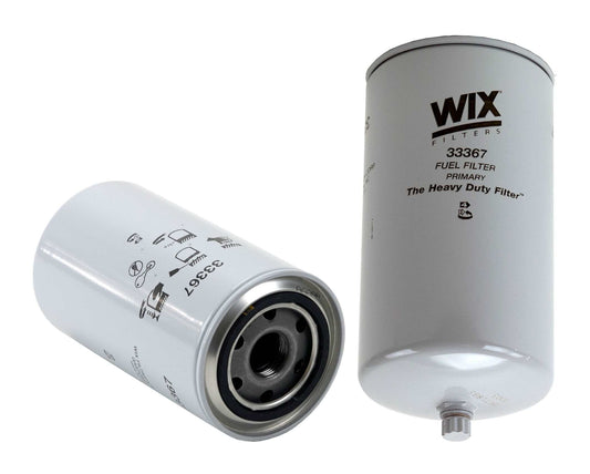 Front View of Fuel Filter WIX 33367