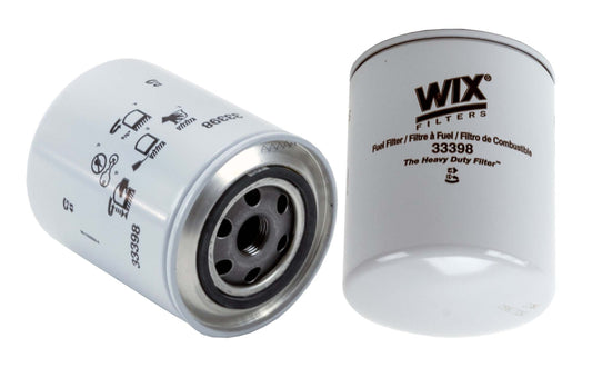 Front View of Fuel Filter WIX 33398