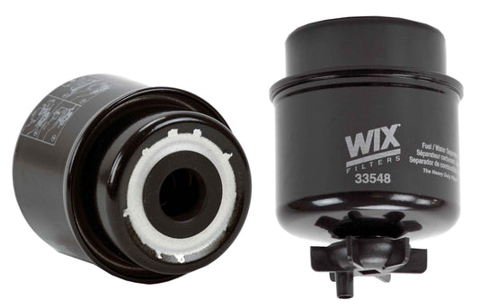 Front View of Fuel Filter and Pressure Regulator Assembly WIX 33548