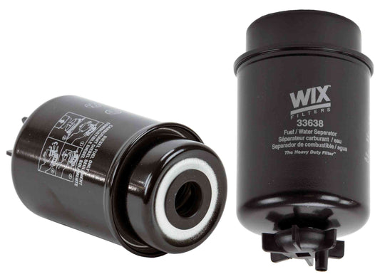 Front View of Fuel Water Separator Filter WIX 33638