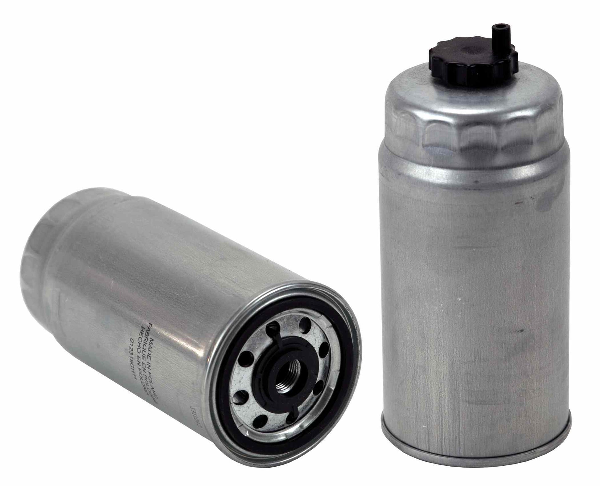 Front View of Fuel Water Separator Filter WIX 33647