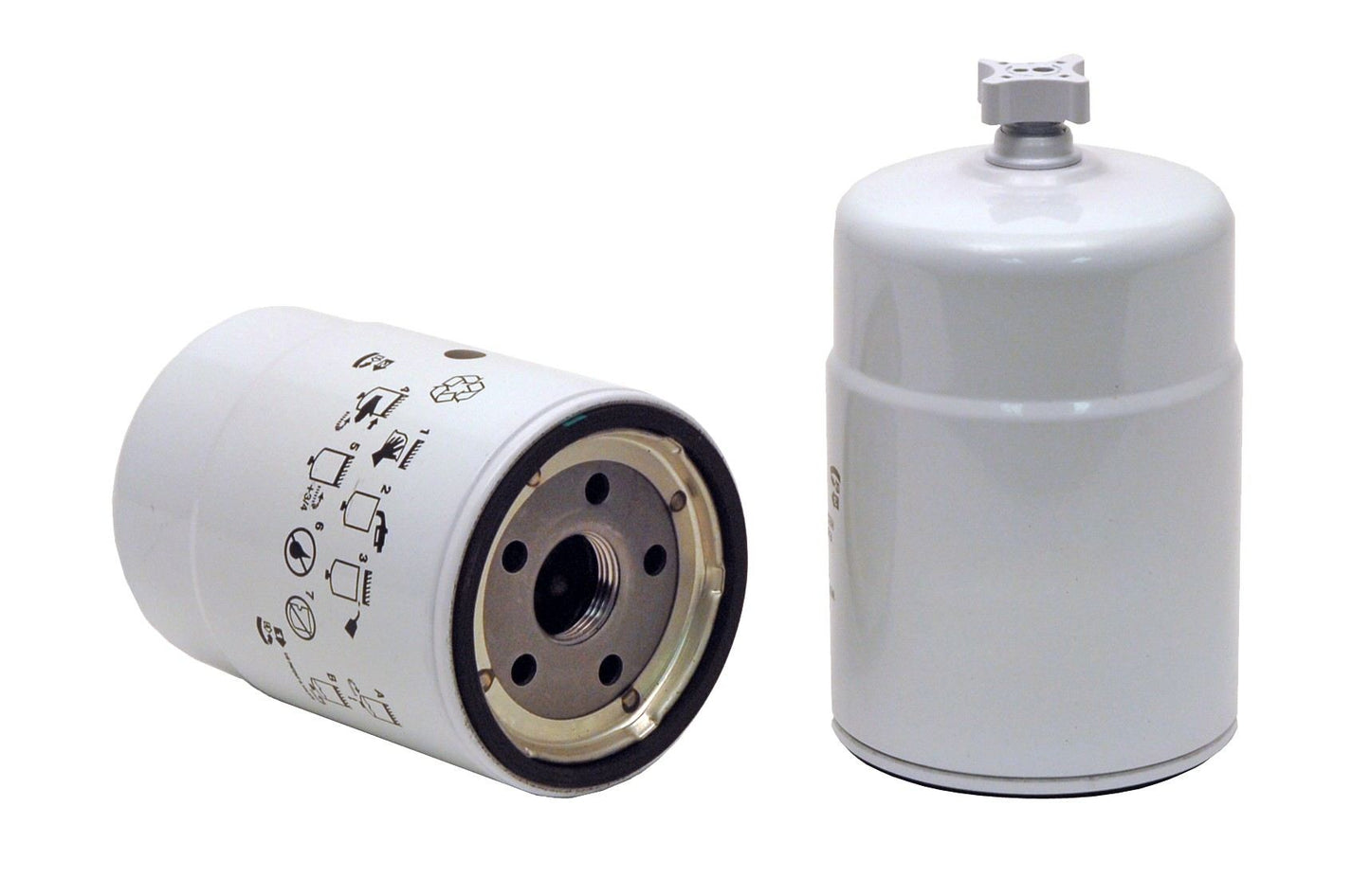 Front View of Fuel Water Separator Filter WIX 33806