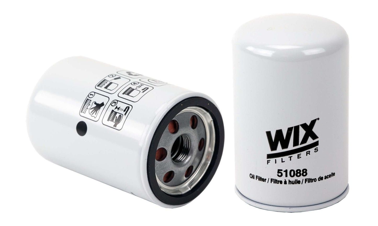 Front View of Engine Oil Filter WIX 51088