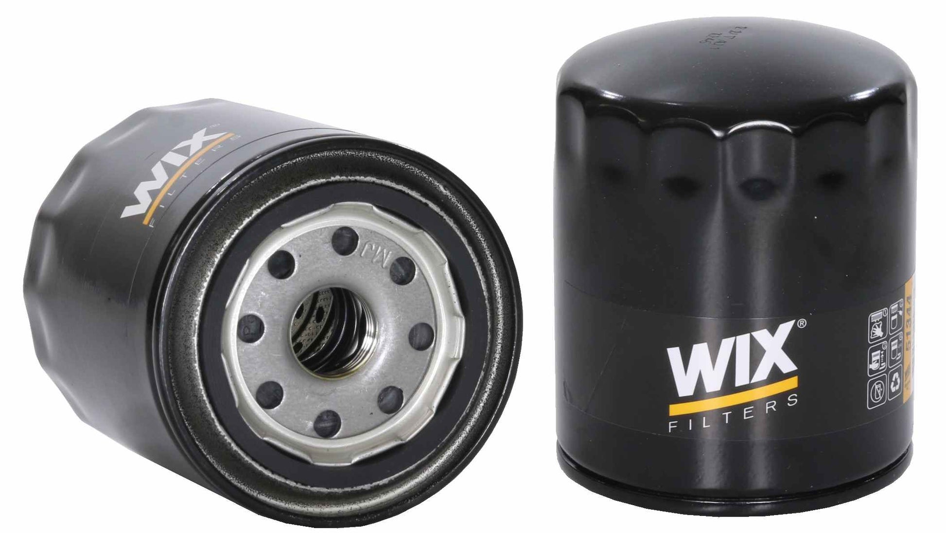 Front View of Engine Oil Filter WIX 51344