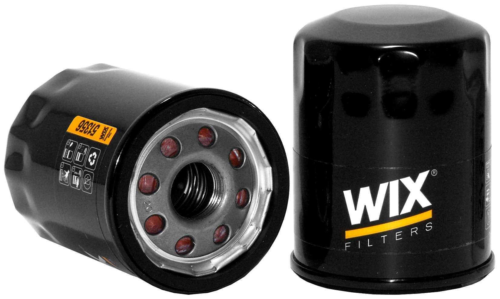 Front View of Engine Oil Filter WIX 51356