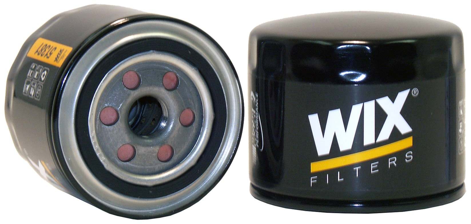 Front View of Engine Oil Filter WIX 51381