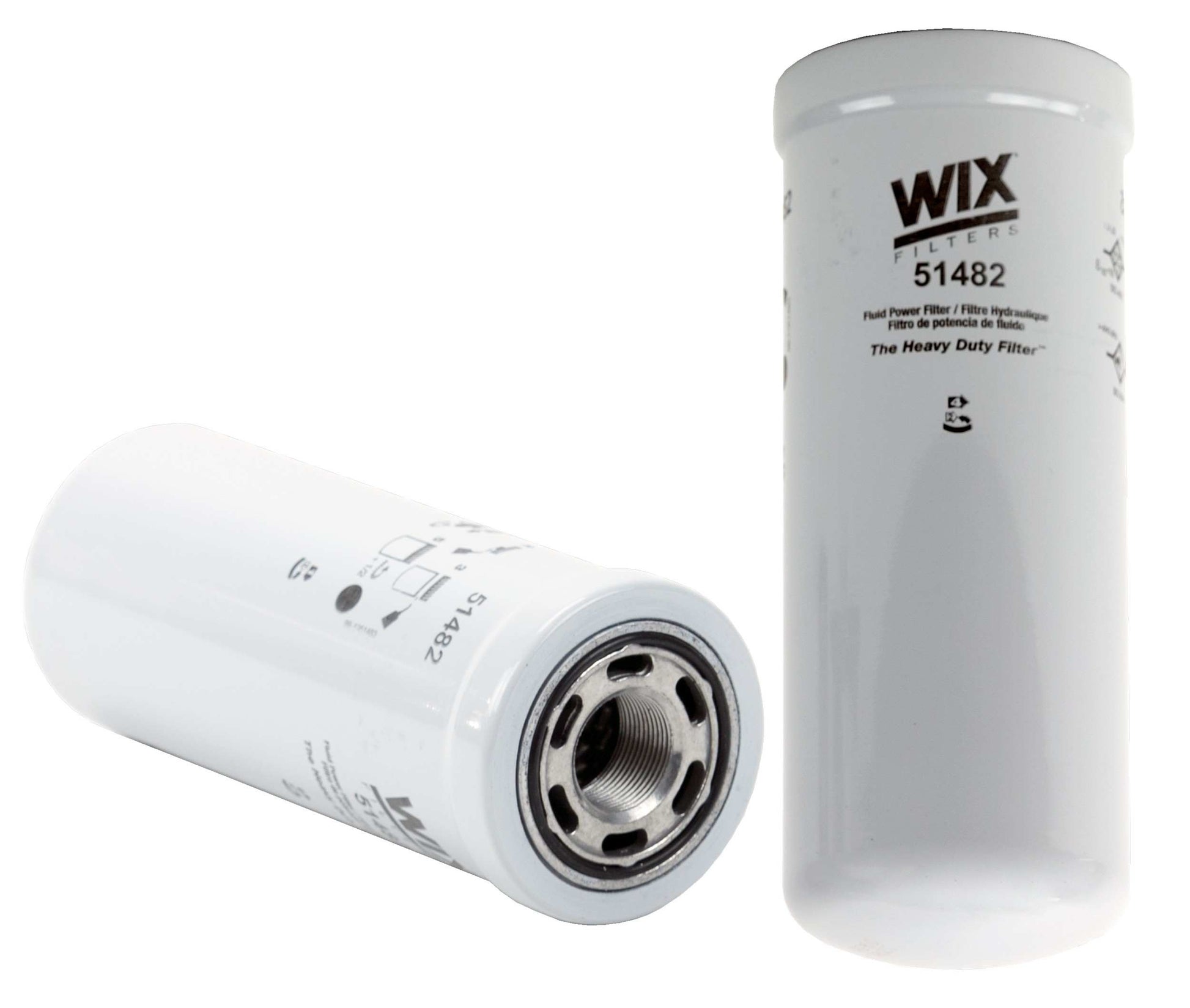 Front View of Engine Oil Filter WIX 51482