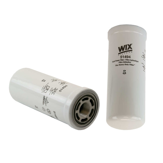 Front View of Hydraulic Filter WIX 51494