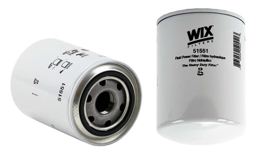 Front View of Hydraulic Filter WIX 51551