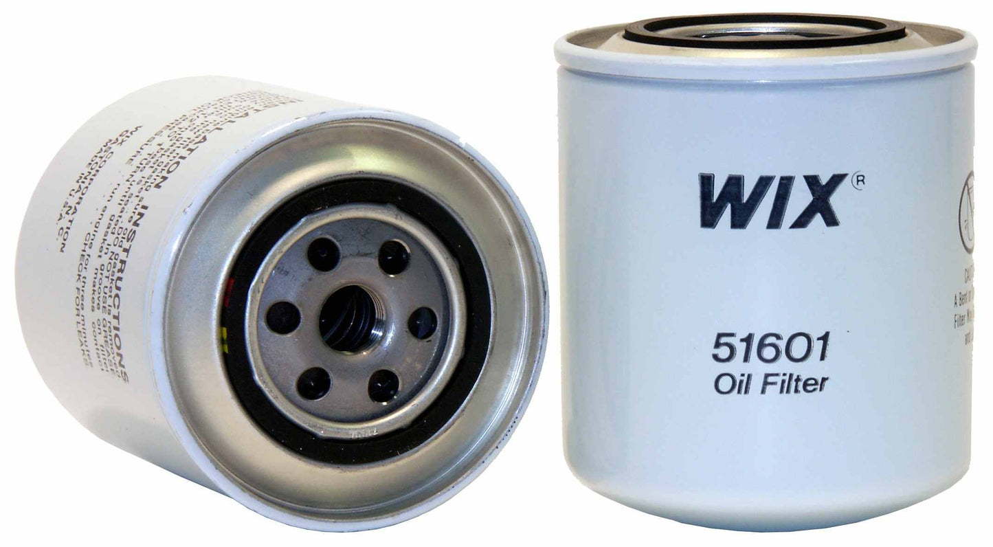 Front View of Engine Oil Filter WIX 51601