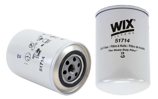 Front View of Engine Oil Filter WIX 51714