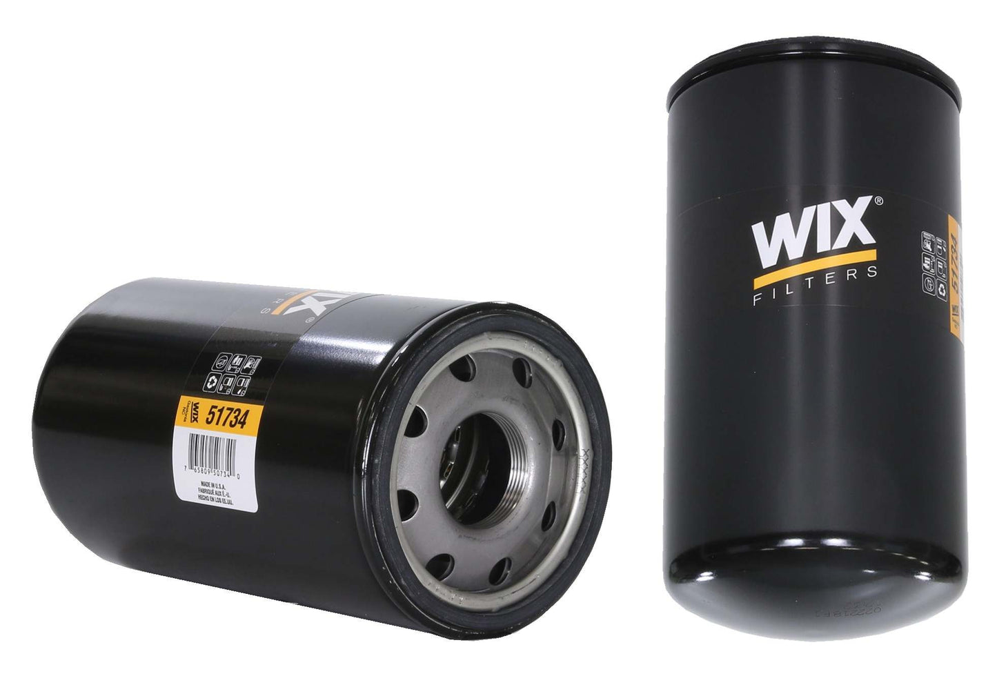 Front View of Engine Oil Filter WIX 51734