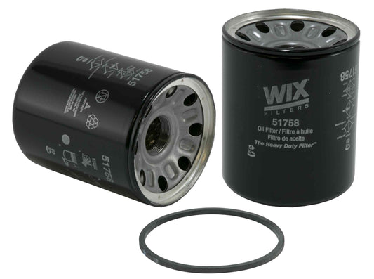 Front View of Engine Oil Filter WIX 51758