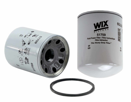 Front View of Hydraulic Filter WIX 51759