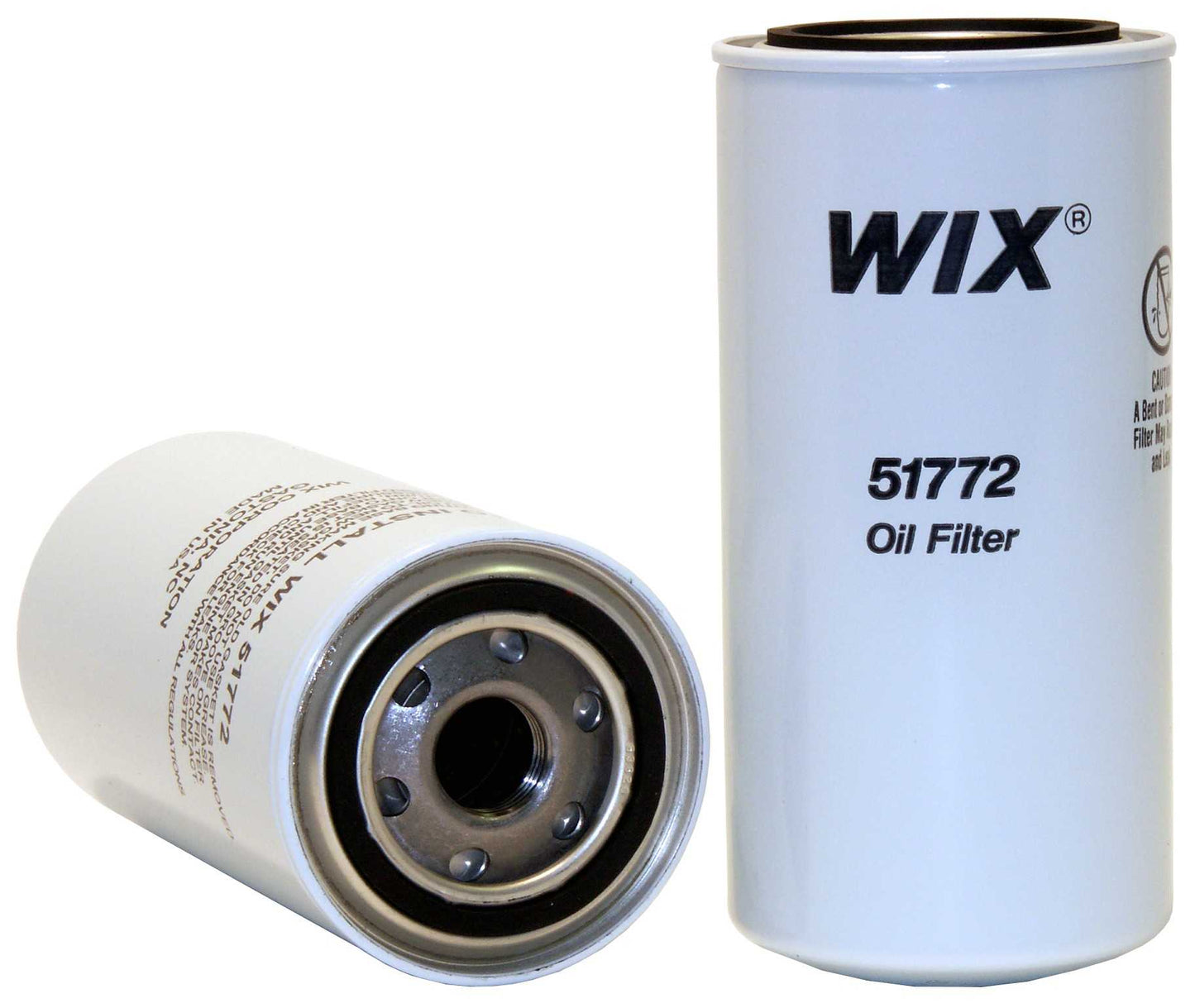 Front View of Engine Oil Filter WIX 51772