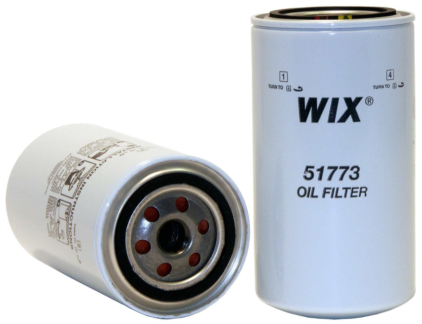 Front View of Engine Oil Filter WIX 51773