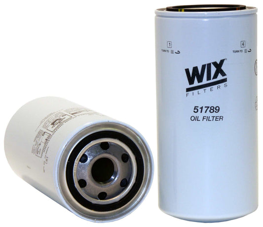 Front View of Engine Oil Filter WIX 51789