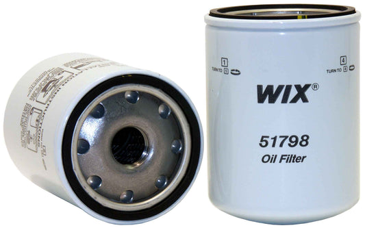 Front View of Engine Oil Filter WIX 51798