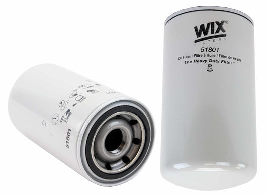 Front View of Engine Oil Filter WIX 51801