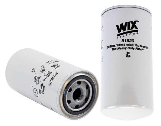 Front View of Engine Oil Filter WIX 51820