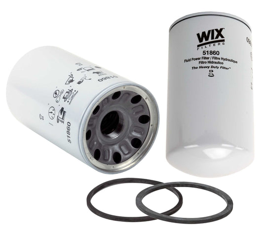 Front View of Transmission Filter Kit WIX 51860