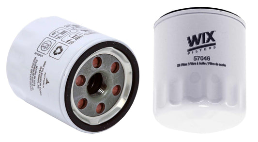 Front View of Engine Oil Filter WIX 57046