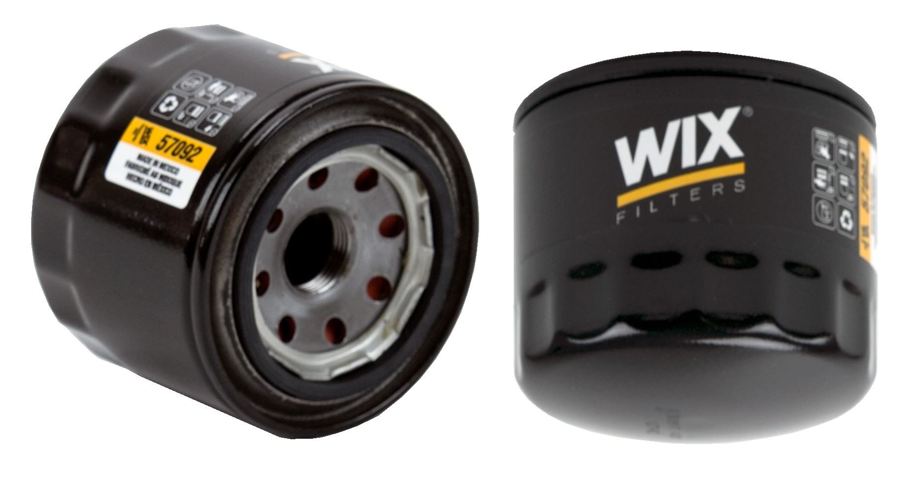 Front View of Engine Oil Filter WIX 57092