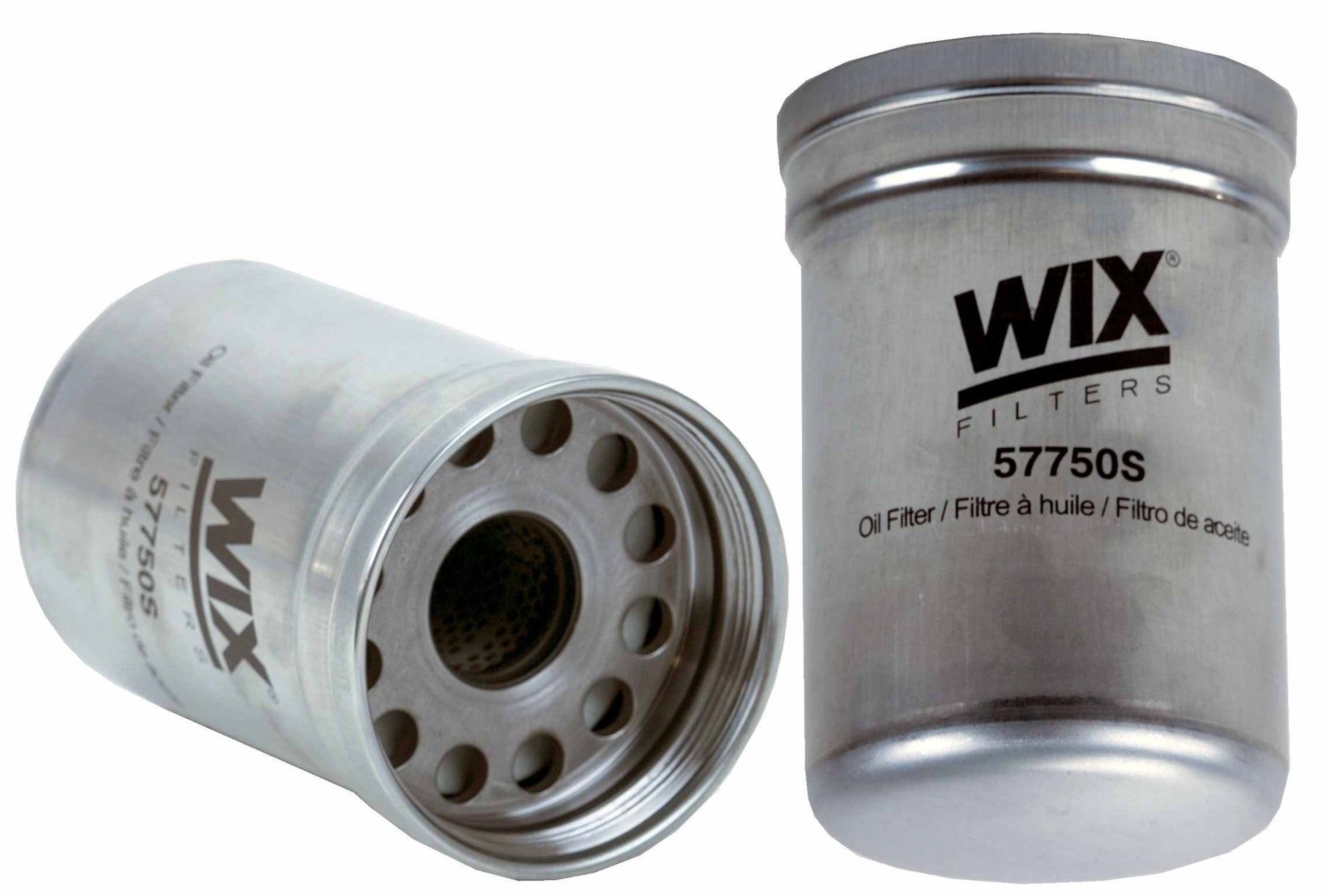 Front View of Engine Oil Filter WIX 57750S