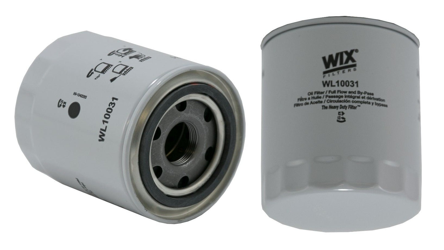 Front View of Engine Oil Filter WIX WL10031