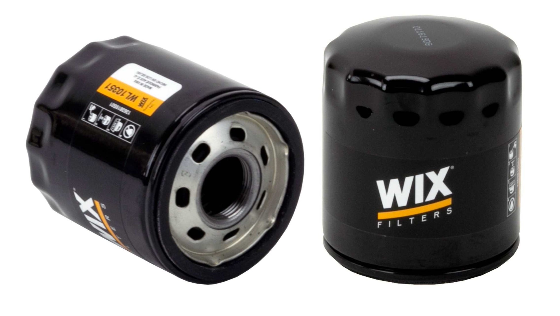 Front View of Engine Oil Filter WIX WL10351