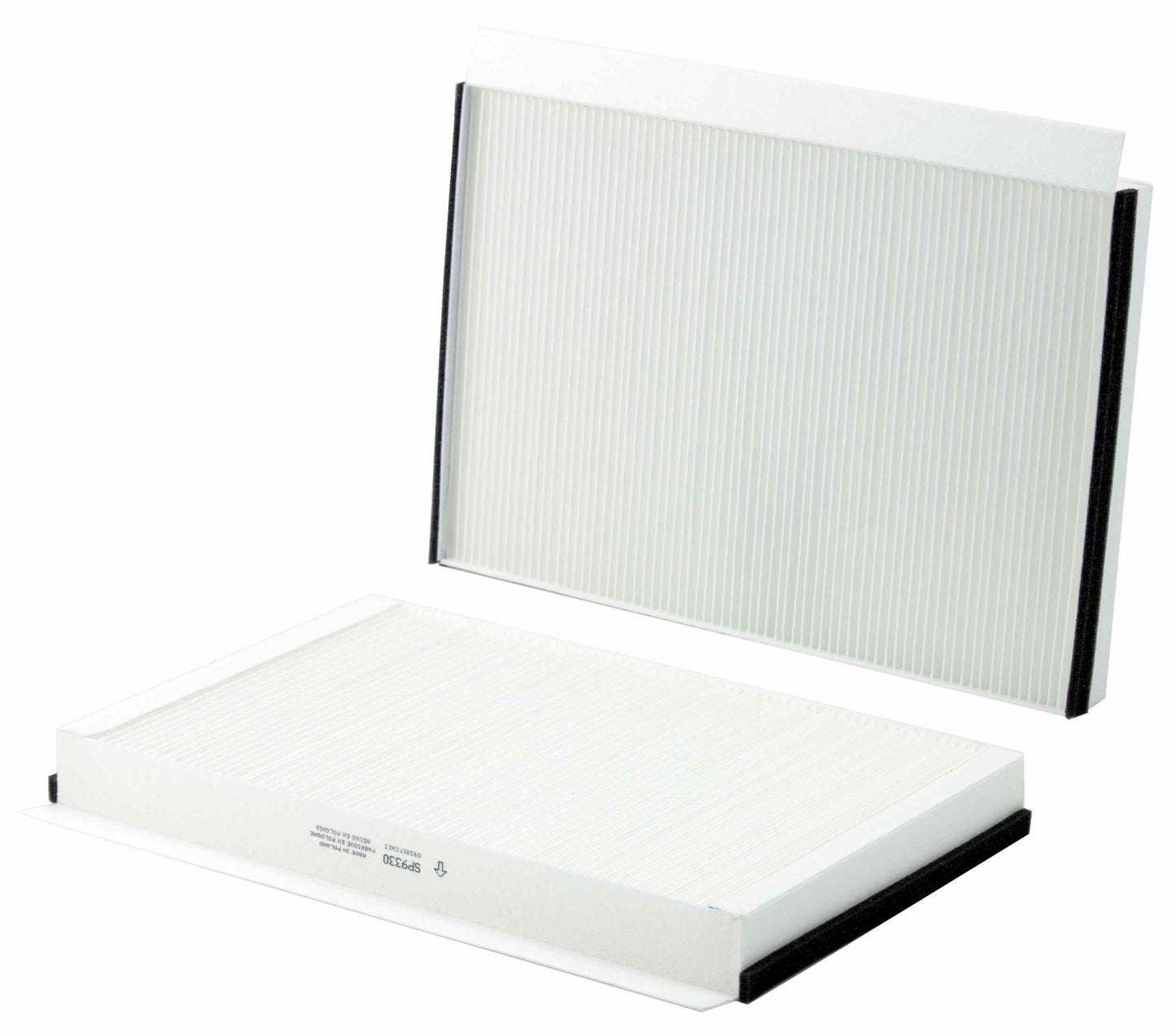 Front View of Cabin Air Filter WIX WP9330